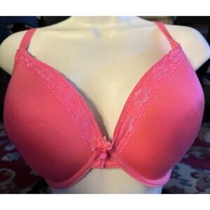 -BRA Always A Flirt Bright Pink Bra 42DD
